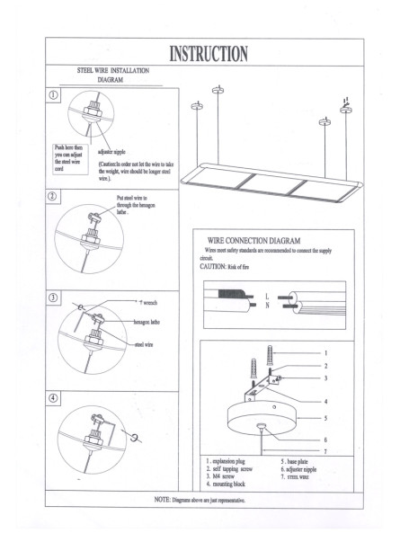 Lampa Bilardowa Modern Led Type